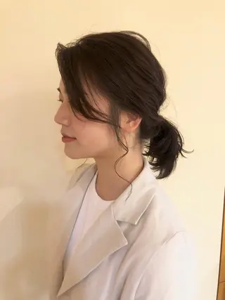 ミディアム カラー マンツーマン半個室 tamuraのヘアスタイル