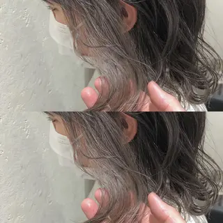 ロング カラー あさだ しゅうたろうのヘアスタイル