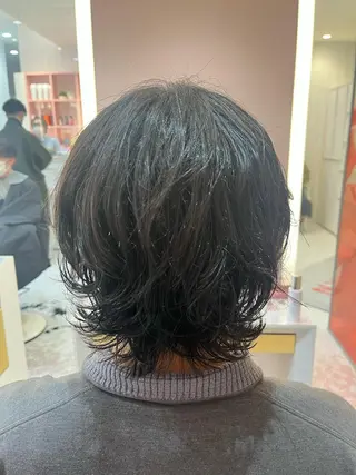 パーマ メンズ ASAMI /MaisonINEのヘアスタイル