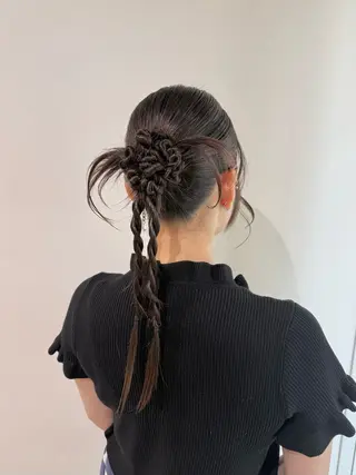 ヘアアレンジ モテhair♡.* ﾏﾂｴｸ/さくら🍨のマツエク・マツパデザイン