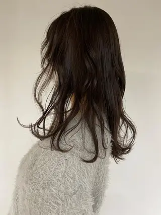 ロング カラー KOOKI スティードトーキョーのヘアスタイル