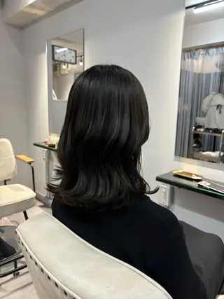 ミディアム 🎀クロスパーマ/ ボブ🎀MOMONAのヘアスタイル