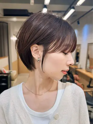 ショート 似合わせのプロ🌿 ショート/銀座/れんのヘアスタイル
