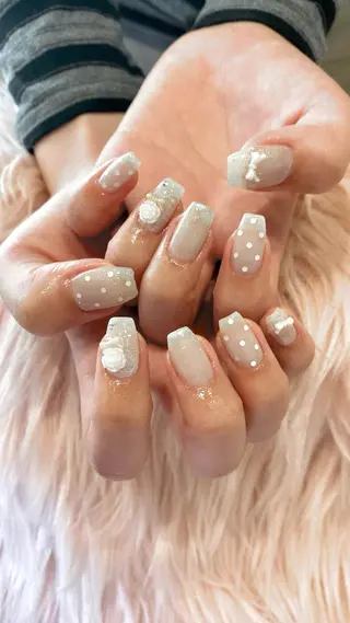 ネイル crystal ⭐︎ colorのネイルデザイン