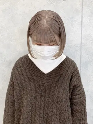 ショート カラー カラー特化サロン梅田 Eir茶屋町/山下のヘアスタイル