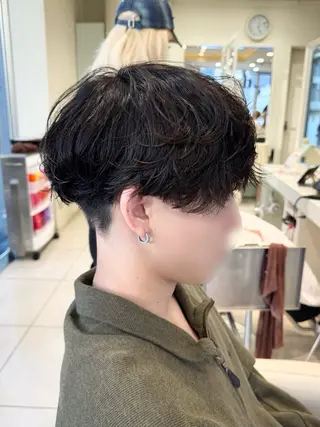 パーマ メンズ 【𝐀𝐬𝐡-池袋 】ひな💭🎀のヘアスタイル