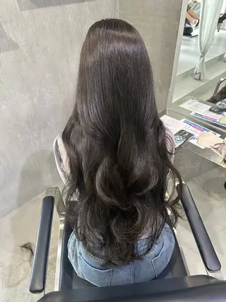 ロング カラー 本場韓国ヘア特化 아이비/Aibiのヘアスタイル