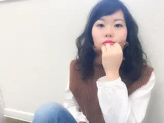 ミディアム セミロング パーマ 【滝川市 美容師】 髙橋昌也のヘアスタイル