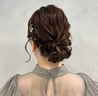 ヘアアレンジ 🌟デザインカラー 久保悠那のヘアスタイル