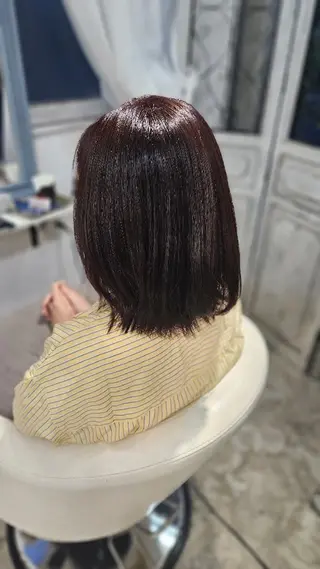 カラー 熊野 タイソンのヘアスタイル