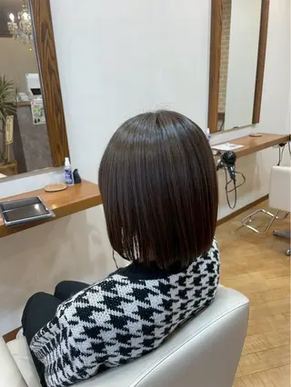 ミディアム 梨沙_ 蘇我2号店のヘアスタイル