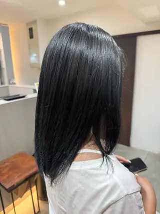 ミディアム カ ズ サ ✴︎のヘアスタイル