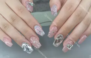 ネイル 神田 ココナッツのネイルデザイン