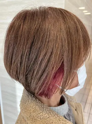 ショート カラー noll【今池駅前】 池田碧花のヘアスタイル