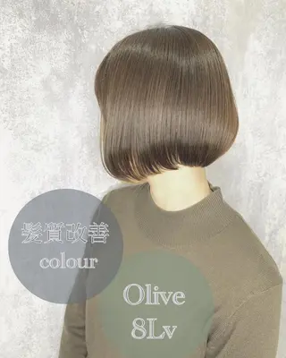ショート カラー ヘアアレンジ Zina福岡天神🪞 髪質改善🪞レイヤーのヘアスタイル
