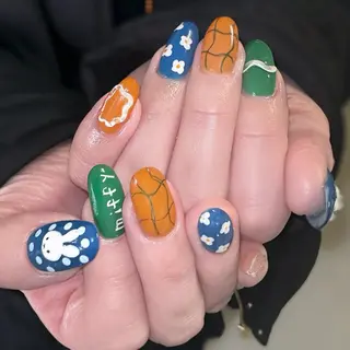 メンズ ネイル ✨akari✨千葉駅 アート、メンズネイルのネイルデザイン