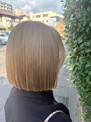 ショート カラー Story マリエのヘアスタイル