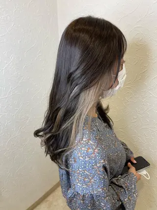 ロング カラー 六反 仁哉のヘアスタイル