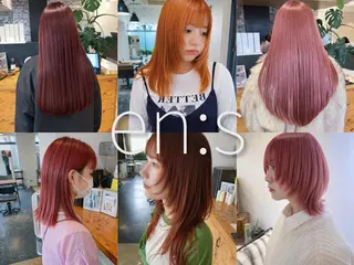 カラー en:s/新潟/万代 🛁🫧hinakoのヘアスタイル