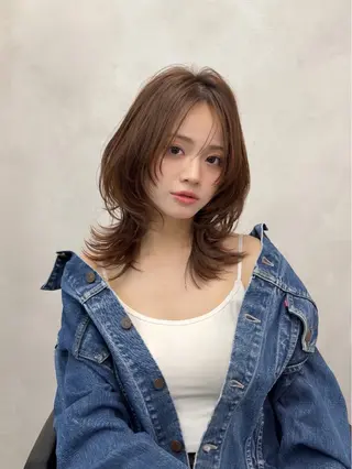 ミディアム ナツキ💫 カットモデル募集中のヘアスタイル