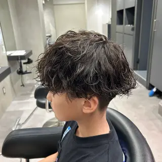 ショート パーマ メンズ 🌀メンズパーマ特化 名古屋/しゅうと🌀のヘアスタイル