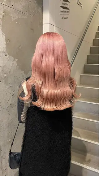 ロング カラー ryo yaのヘアスタイル