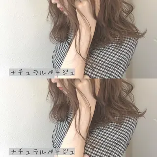 ロング カラー あさだ しゅうたろうのヘアスタイル