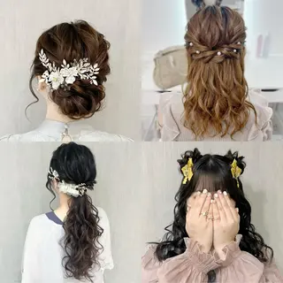 ヘアアレンジ ヘアセット専門店 Rのヘアスタイル
