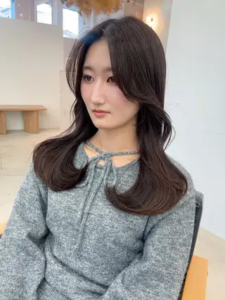 ロング vince. moekoのヘアスタイル