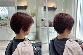 ショート カラー 【20時〜22時】 KENのヘアスタイル