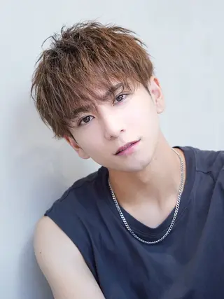 ショート カラー パーマ メンズ 三関永遠 / メンズパーマのヘアスタイル