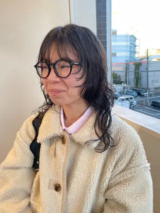 セミロング パーマ 🎀レイヤー/パーマ カラー/ai🎀のヘアスタイル