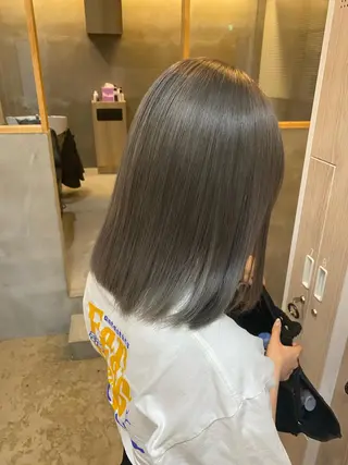 カラー シミズ アスカのヘアスタイル