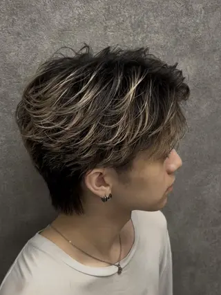 ショート カラー 🔥メンズ 特化スタイリスト🔥のヘアスタイル