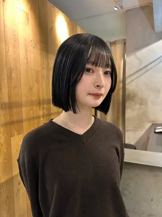 ショート カラー じゅわっと暖色カラー 🍊Moemiのヘアスタイル