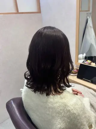 ミディアム maoお洒落ヘア🎀 赤みなしcolorのヘアスタイル