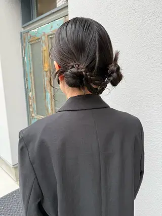 セミロング ヘアアレンジ Orla 🌿chiekoの眉毛・アイブロウイメージ