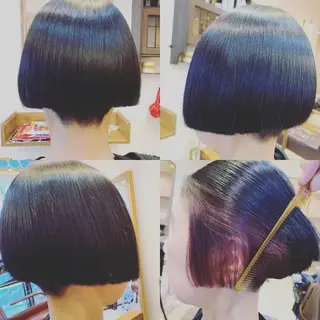 ショート カラー 佐藤 俊夫のヘアスタイル