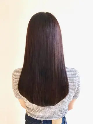 ロング カラー パーマ ヘアアレンジ 🥇髪質改善🥇 polon代表鵜澤のヘアスタイル
