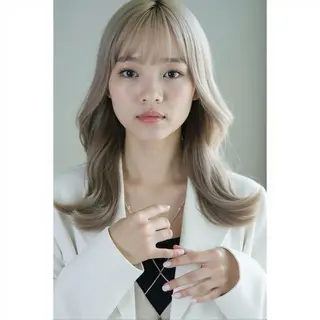 セミロング CIEL所属・バレイヤージュ⭐️ 栄/舩木裕矢のヘアスタイル