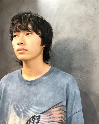 ヘアアレンジ メンズ メンズ特化✂️栗原 侑也のヘアスタイル