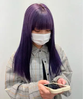 ロング カラー mir MIYUのヘアスタイル