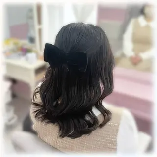 ヘアアレンジ ヘアセット 🤍AIRA🤍のヘアスタイル