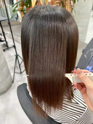 ミディアム Aoba 🫧艶ハイトーン🫧のヘアスタイル