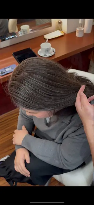 ロング 【シクネ】ユウダイ お顔まわりカット💎のヘアスタイル