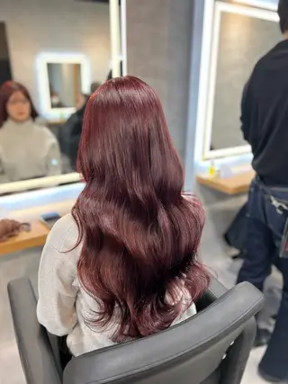 ロング カラー 💖札幌カラー 指名No.1💖玲奈のヘアスタイル