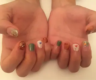 ネイル Elio 国泰寺のネイルデザイン