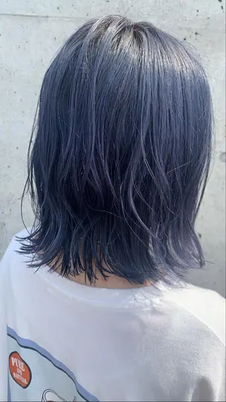 ミディアム 立野 希沙のヘアスタイル
