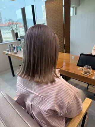ミディアム 宮永 瑞樹のヘアスタイル