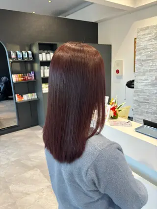 セミロング maki💖 レイヤー/髪質改善のヘアスタイル